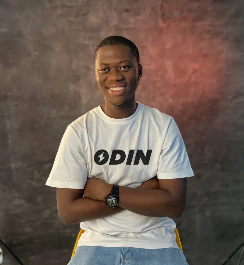 Portrait of Owolu Opeyemi, product designer based in Lagos, Nigeria
